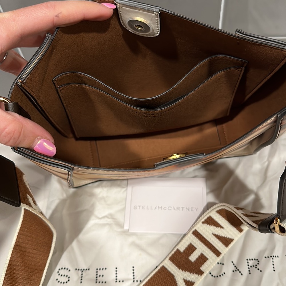 Stella McCartney perforated logo crossbody - Picture 2 of 6